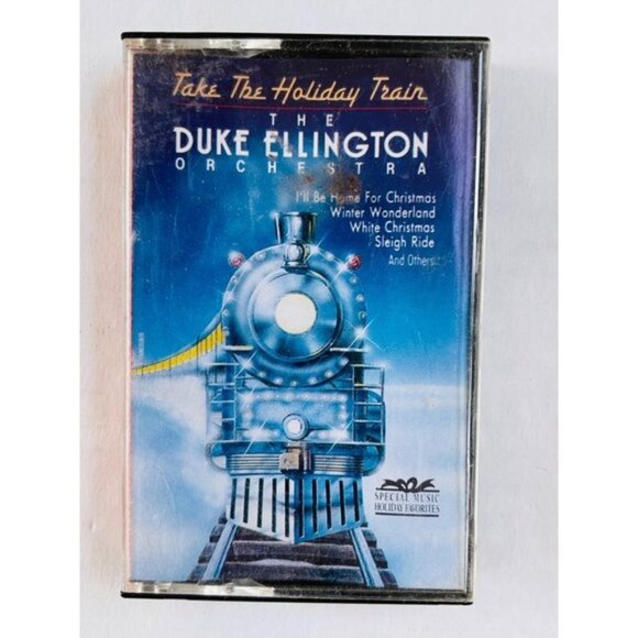 Duke Ellington Orchestra Cassette Tape Take the Holiday Train Music 1990 - Picture 1 of 5